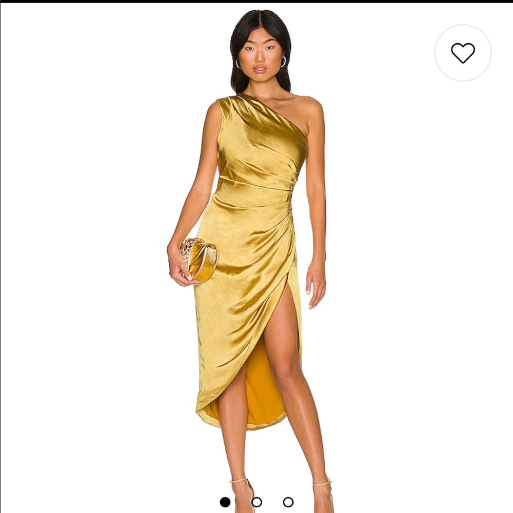 REVOLVE Cassini Dress in Marigold - ELLIATT